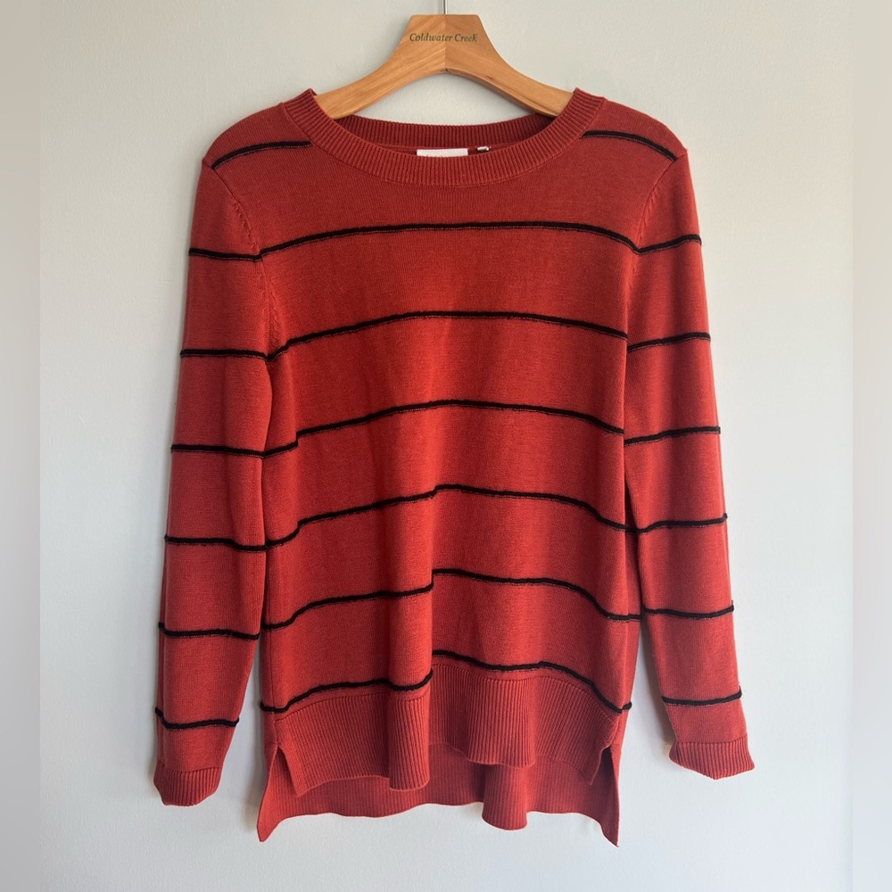 Burnt Orange Sweater Top S